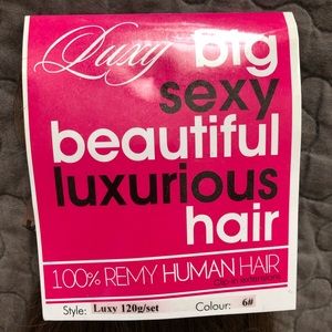 Luxy Hair | Clip in extensions in chestnut brown